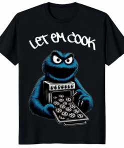 Home 27 Myron Gaines Let Em Cook t shirt black unisex front view