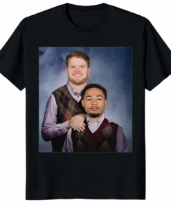 Sam Darnold & Smith-Njigba Seattle Step Bros Football Tee parody graphic shirt