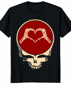 Grateful Dead They Love Each Other Valentine’s Day Shirt unisex lyric t-shirt