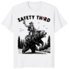 Safety Third Bear Vintage Graphic T Shirt