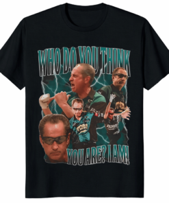 The Pete Weber Bowling Who Do You Think You Are? I AM! Shirt in a premium black cotton finish.