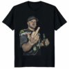 Seattle Sam Darnold Middle Fingers Shirt funny football fan graphic tee for game day