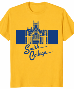 Home 13 Stranger Things Season 5 Episode 8 Robin’s Smiths College Shirt as seen in the finale.