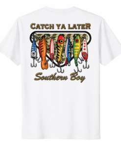 Southern Boy Fishing Country Fisherman Shirt with country-style fishing graphic