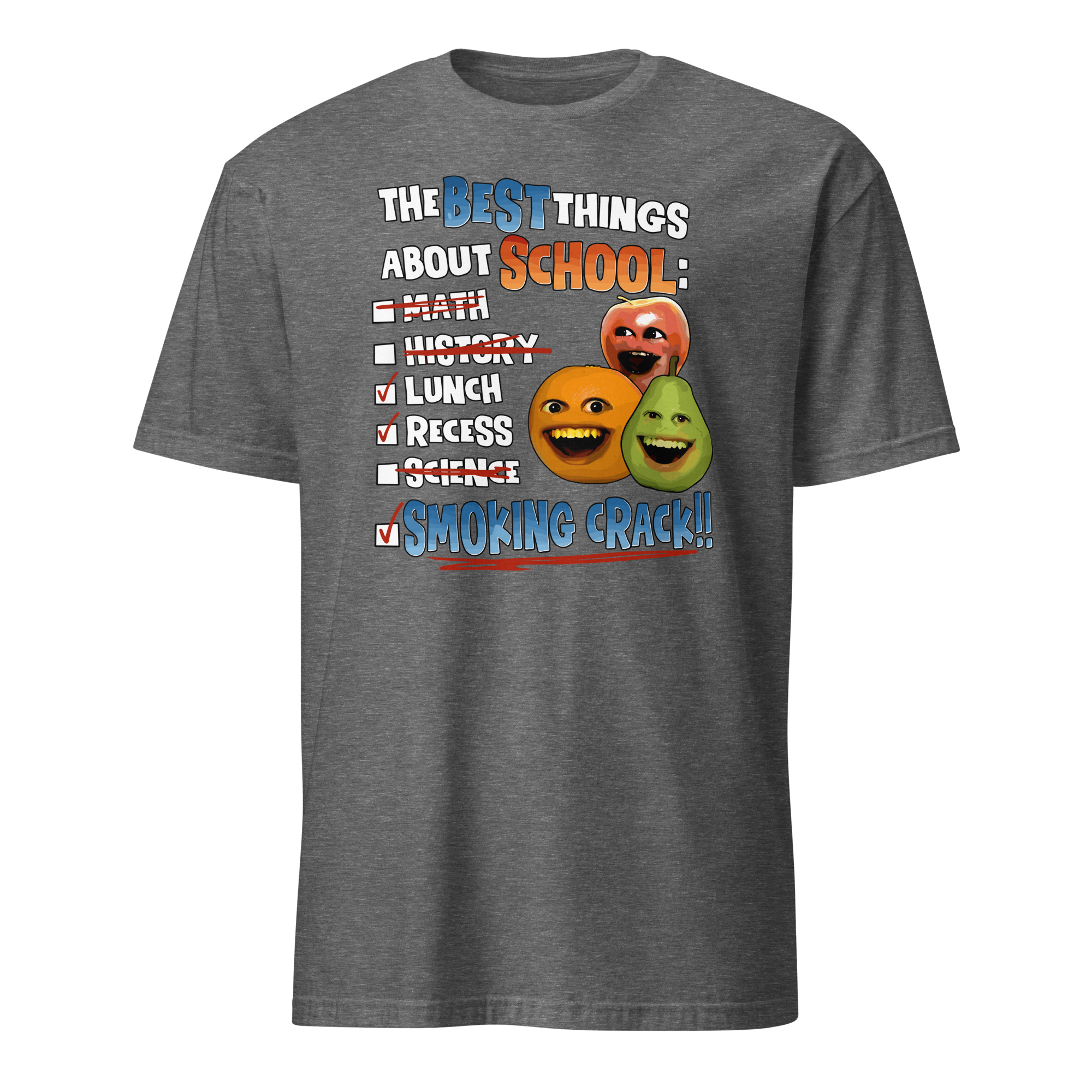 Annoying Orange Smoking Crack Shirt 2 Annoying Orange Smoking Crack Shirt - Image 2