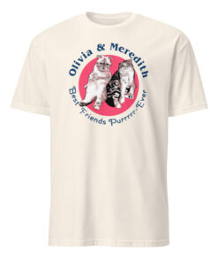 Olivia & Meredith Best Friends Purr Ever Shirt 14 Olivia & Meredith Best Friends Purr Ever Shirt