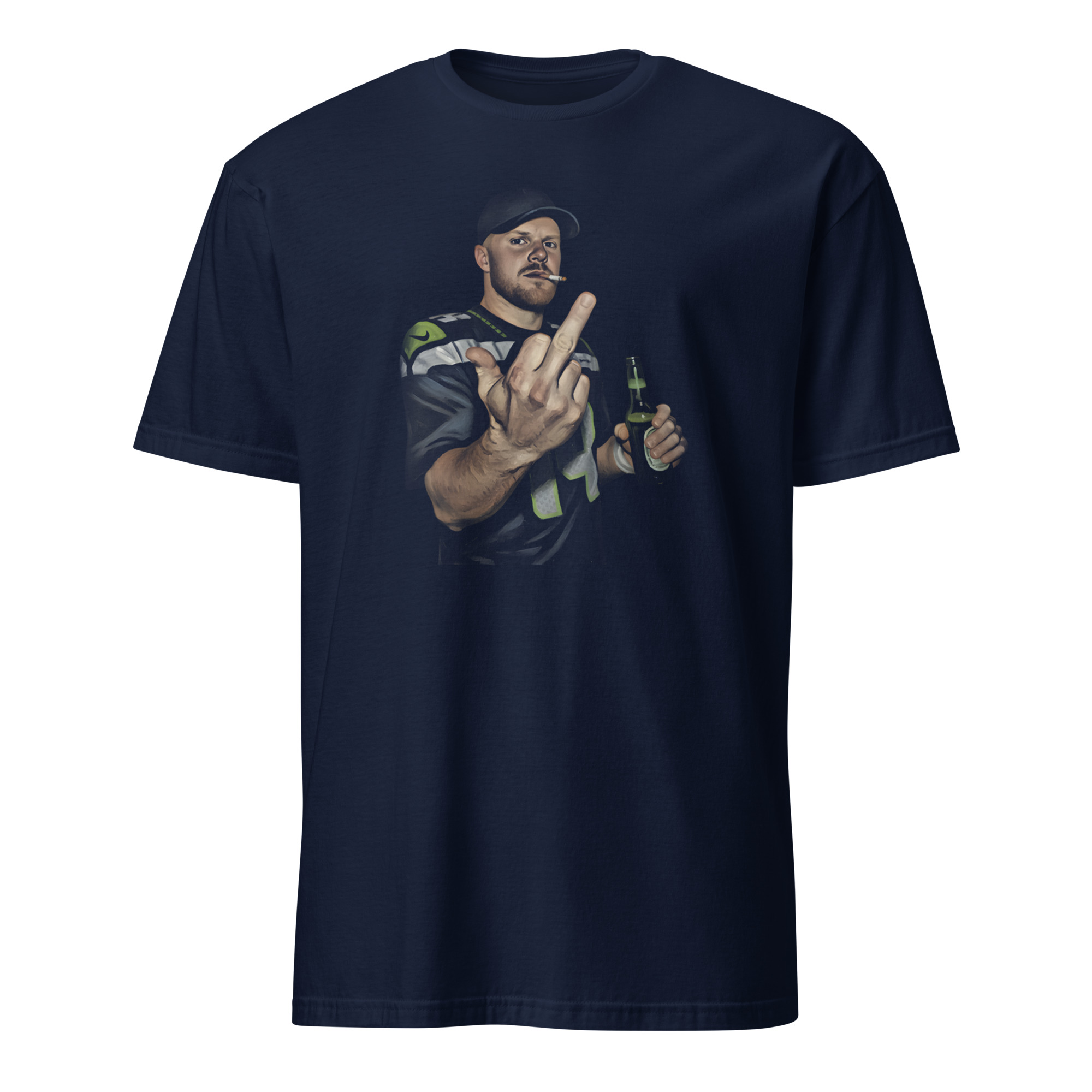 Seattle Sam Darnold Middle Fingers Shirt 2 Seattle Sam Darnold Middle Fingers Shirt - Image 2