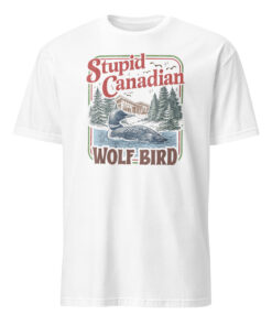 Stupid Canadian Wolf Bird Heated Hockey Shirt 3 Stupid Canadian Wolf Bird Heated Hockey Shirt