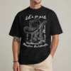 Custom western bachelorette shirt with personalized text, front view