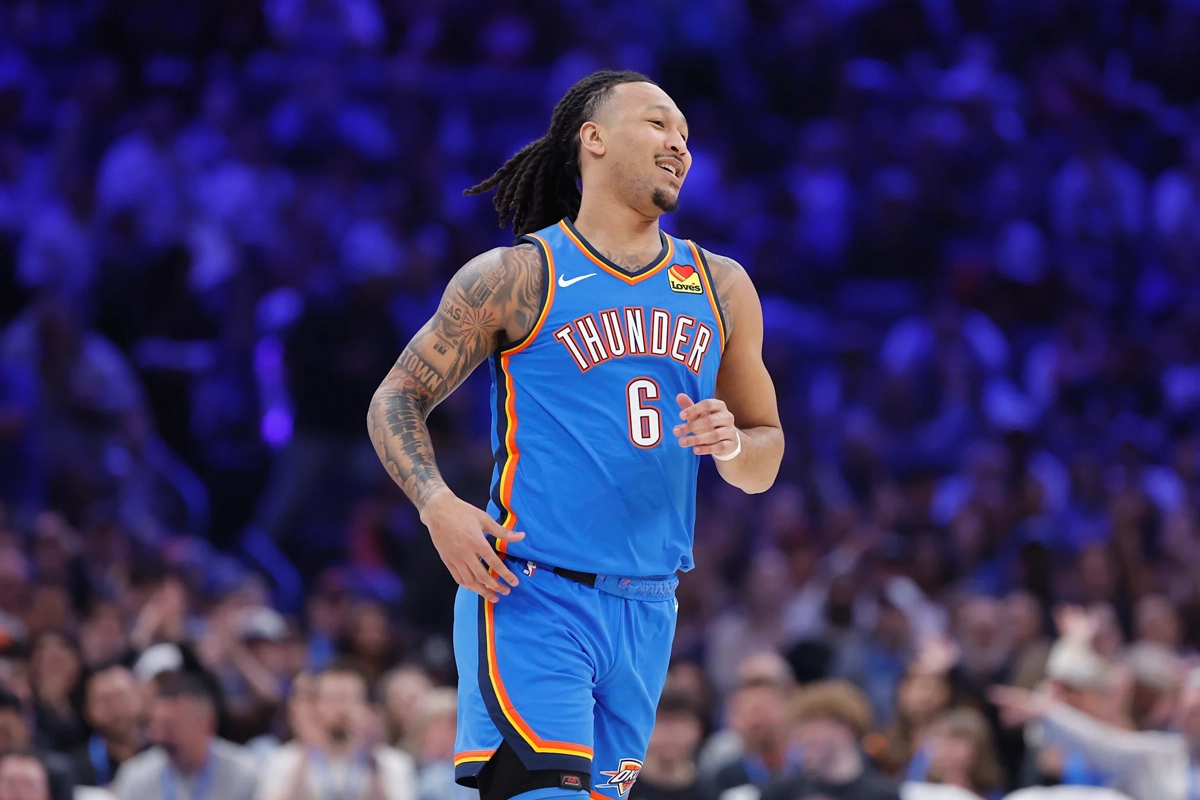 Jaylin Williams Is Quietly Becoming a Key Piece for the OKC Thunder in the 2026 Playoffs 2 Jaylin Williams OKC Thunder playoffs