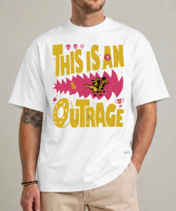 Funny retirement shirt feral and free personalized year graphic tee front view