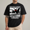 funny mothman shirt cryptidcore aesthetic retro 90s design front view