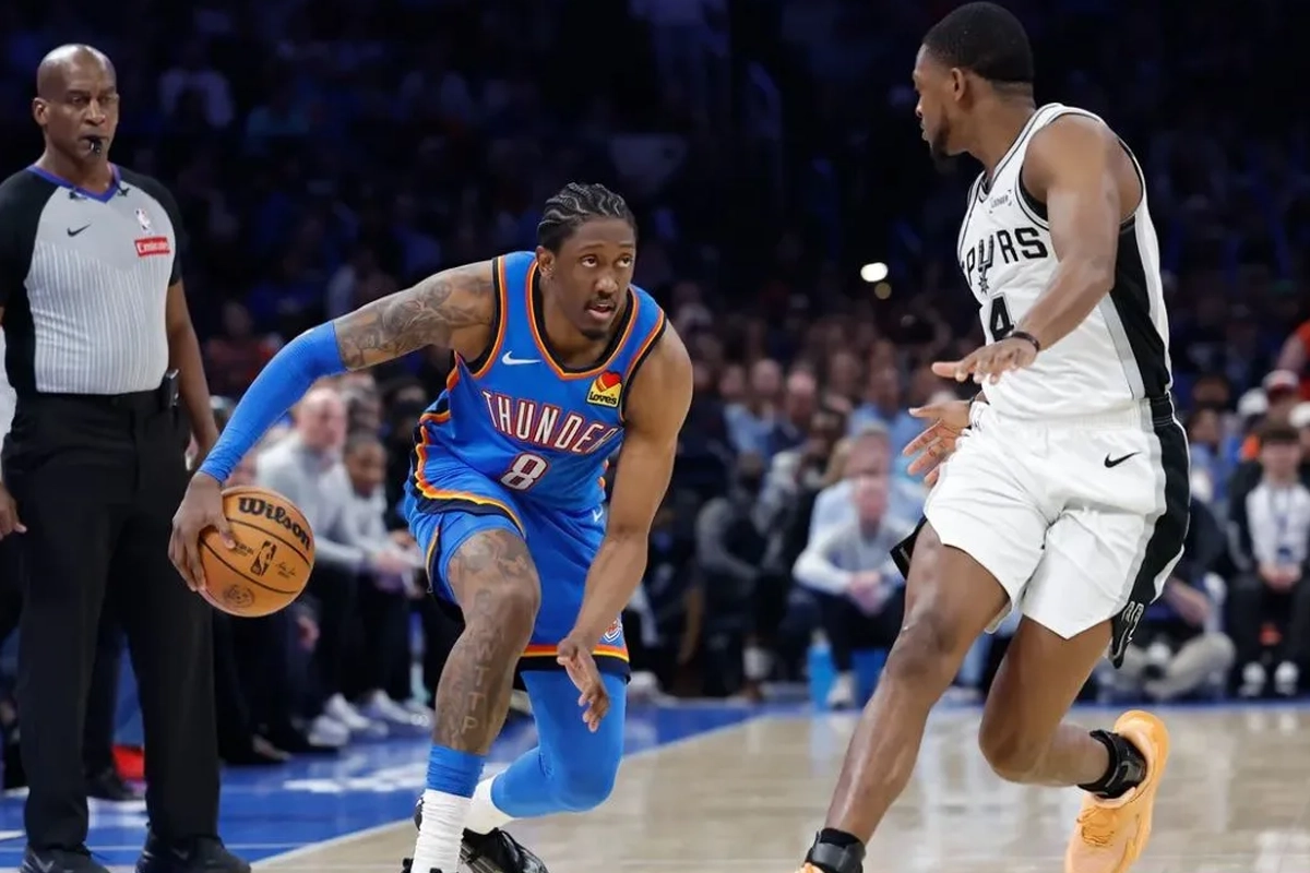 Jalen Williams Hamstring Injury Clouds Thunder's Playoff Hopes in WCF Game 2 vs Spurs 3 Jalen Williams hamstring injury game 2 Western Conference Finals