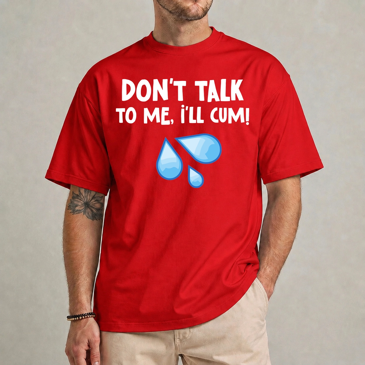Funny Stag Do Shirt — Adult Humour Lads Night Comedy Tee 1 Funny stag do shirt with adult humour graphic, front view