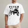 psych tv show shirt vintage fan tee detective comedy design front view