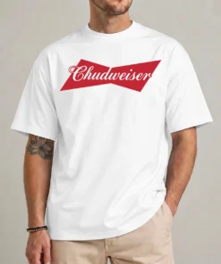 chud meme shirt chudweiser funny internet humor parody design front view