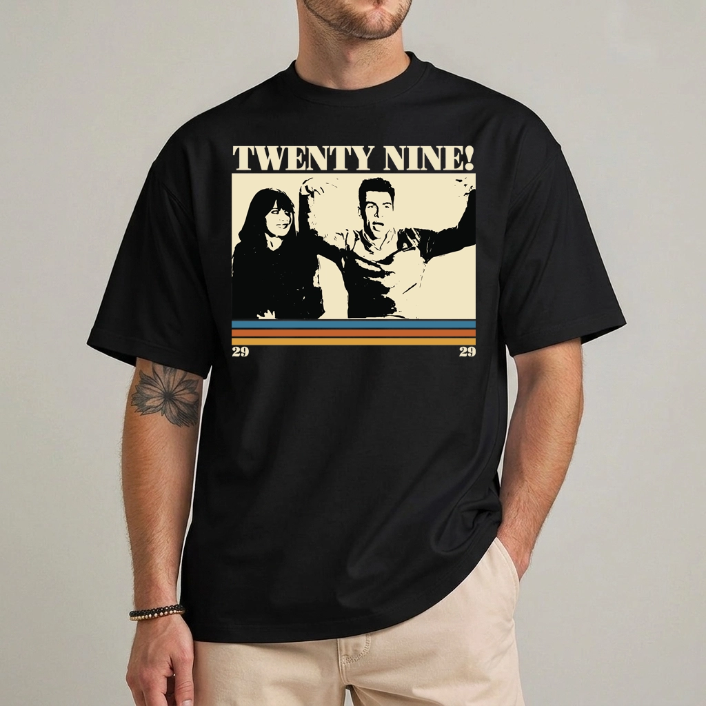 Funny New Girl Schmidt 29 Shirt — Birthday Fan Tee 1 Funny New Girl Shirt — Birthday Fan Tee