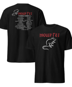 Mouse Rat shirt Parks and Recreation front view — fan-inspired TV comedy graphic tee