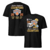 New York Knicks Eastern Conference Champions shirt black lifestyle fan apparel 2026