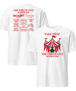 White Circus Live Tour Shirt worn at summer concert