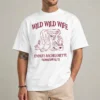 Wild Wild Wife bachelorette shirt with western tattoo-style boots and margarita illustration
