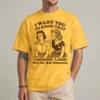 Funny someone cares not me but someone shirt front view graphic tee