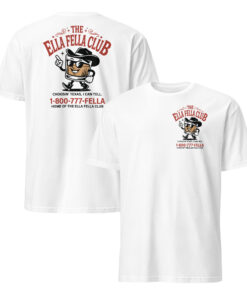 Ella Fella Club Shirt back view graphic tee