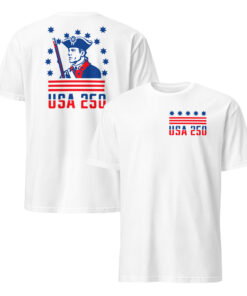 America 250th Anniversary Shirt front view patriotic graphic tee