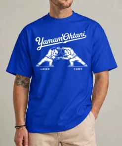 YamamOhtani Fusion Dance shirt – Dodgers baseball anime graphic tee