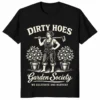 Garden Society Shirt front view funny gardening graphic tee