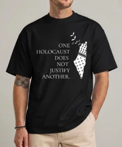 human rights activist shirt save Gaza relief graphic tee front view