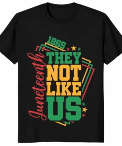 Juneteenth Freedom Shirt front view Juneteenth graphic tee