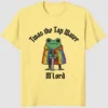 Tap Water Frog Shirt front view LGBTQ pride graphic tee
