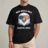 bald eagle 4th of july shirt front view funny patriotic graphic tee