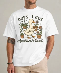 plant lover shirt oops i got another plant funny gardening tee front view