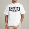 best dad by par shirt golf dad fathers day gift graphic tee front view