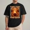 Tung Tung Tung Sahur shirt — funny Italian brainrot meme graphic tee front view