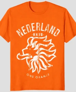 Netherlands World Cup Shirt front view Dutch soccer fan graphic tee