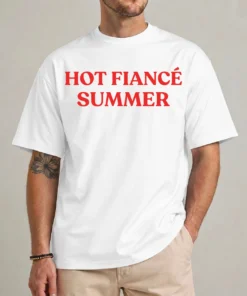 Hot fiance summer tee front view future Mrs engagement shirt