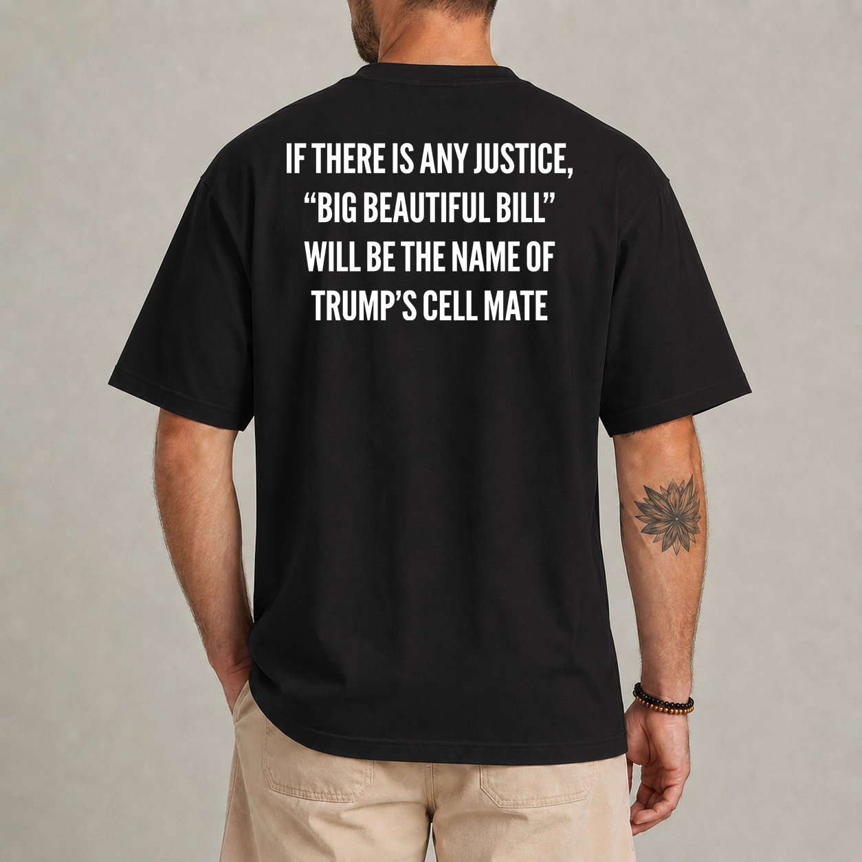 Big Beautiful Bill Trump's Cell Mate Funny Political Tee 1 big beautiful bill trump cell mate funny political t-shirt