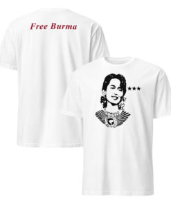 Free Burma t-shirt, Free Burma shirt, Aung San Suu Kyi t-shirt