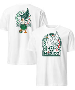 Mexico Merlin Duck shirt World Cup fan tee