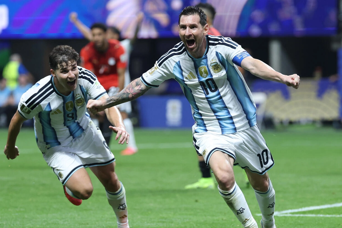 Messi's Argentina Stun Egypt in World Cup Comeback 3 Messi Argentina World Cup comeback celebration against Egypt 2026