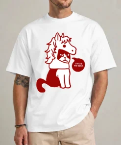 Year Of The Horse Shirt front view, Lunar New Year zodiac tee