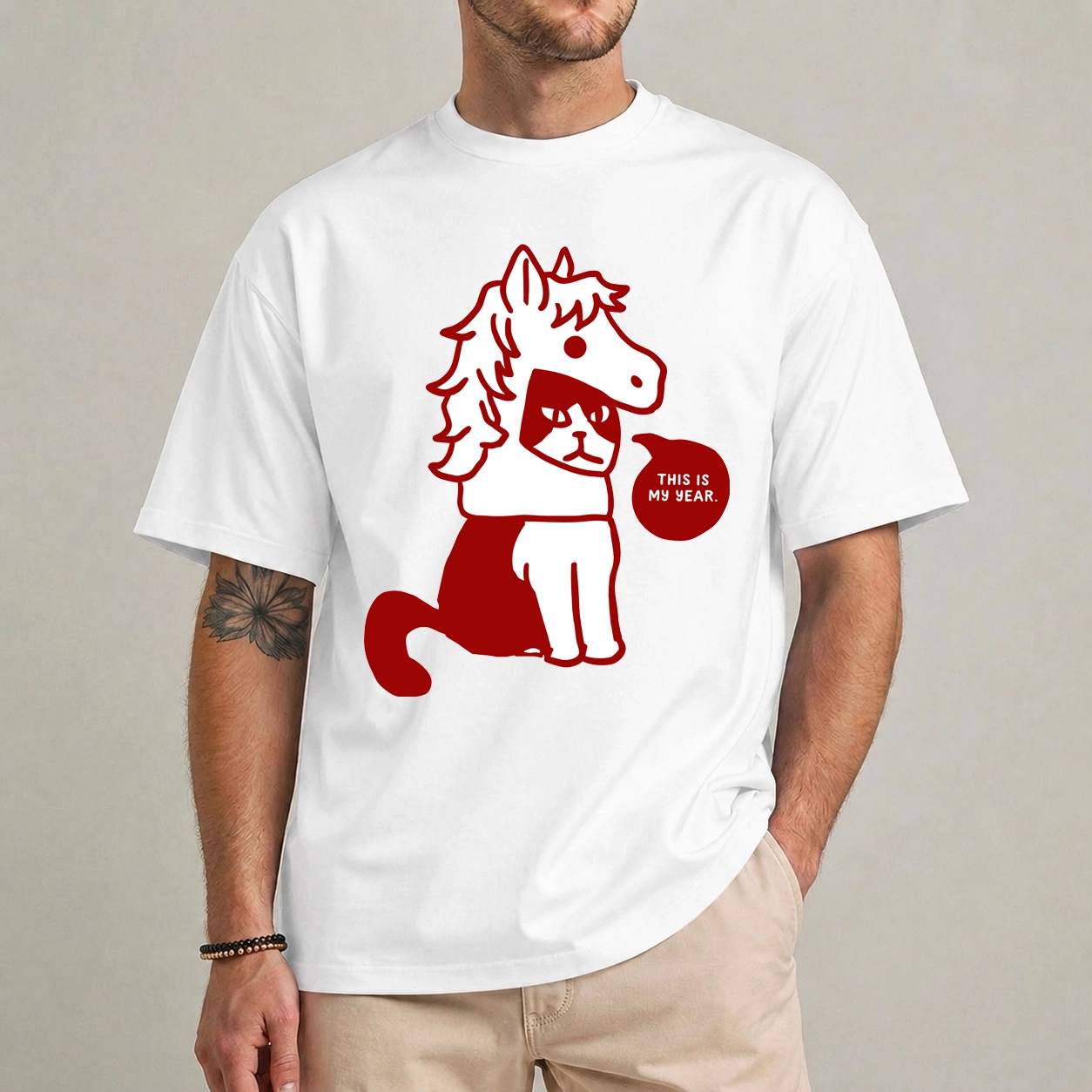 Year Of The Horse Shirt | Lunar New Year Zodiac Tee 1 Year Of The Horse Shirt front view, Lunar New Year zodiac tee