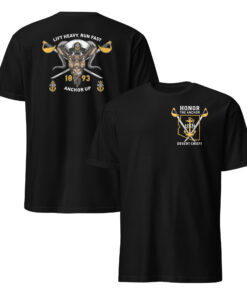 Honor The Anchor USN Desert Chiefs Navy Chief Pride T Shirt