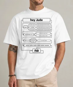 Hey Jude Dont Make It Bad Na T Shirt