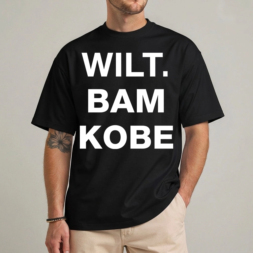 Wilt Bam Kobe T Shirt 1 Wilt Bam Kobe Scoring Legends T Shirt