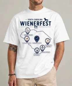 South Carolina Wienerfest Dachshund Festival T Shirt