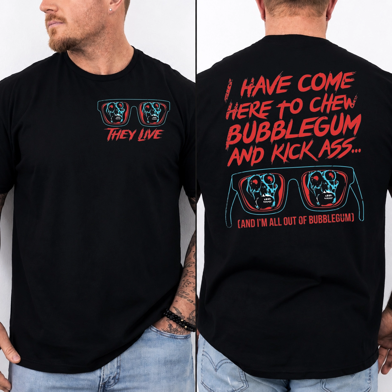 All Out Of Bubblegum Shirt | Cult Movie Tee 1 All Out Of Bubblegum shirt design